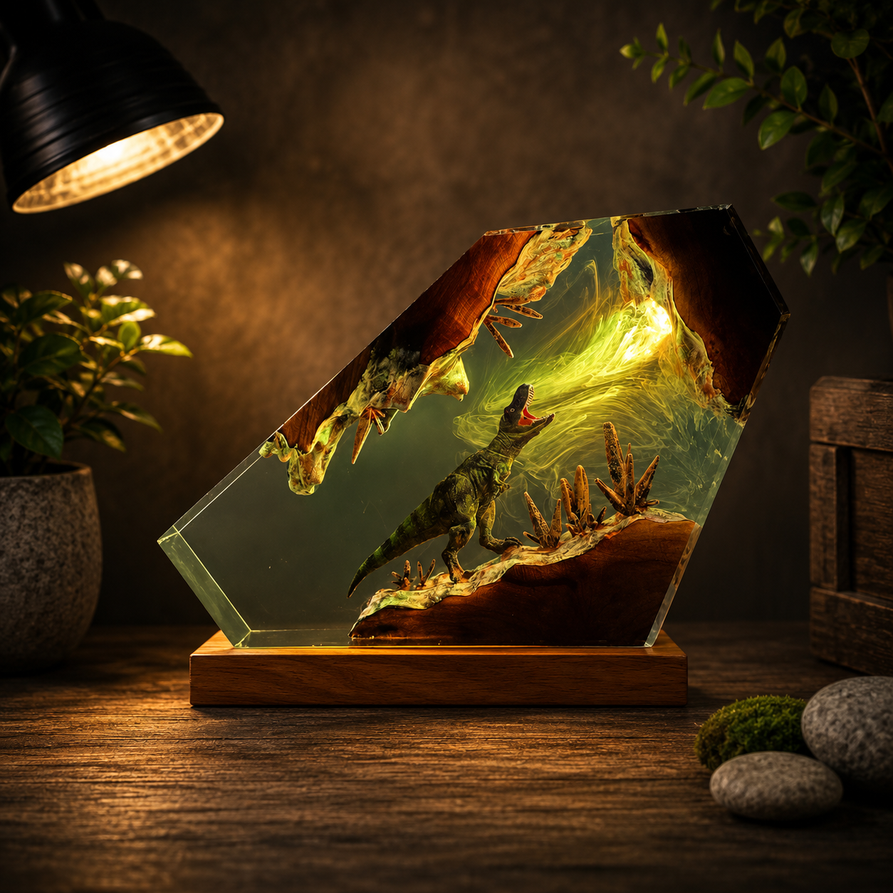 Dinosaur Resin Lamps™