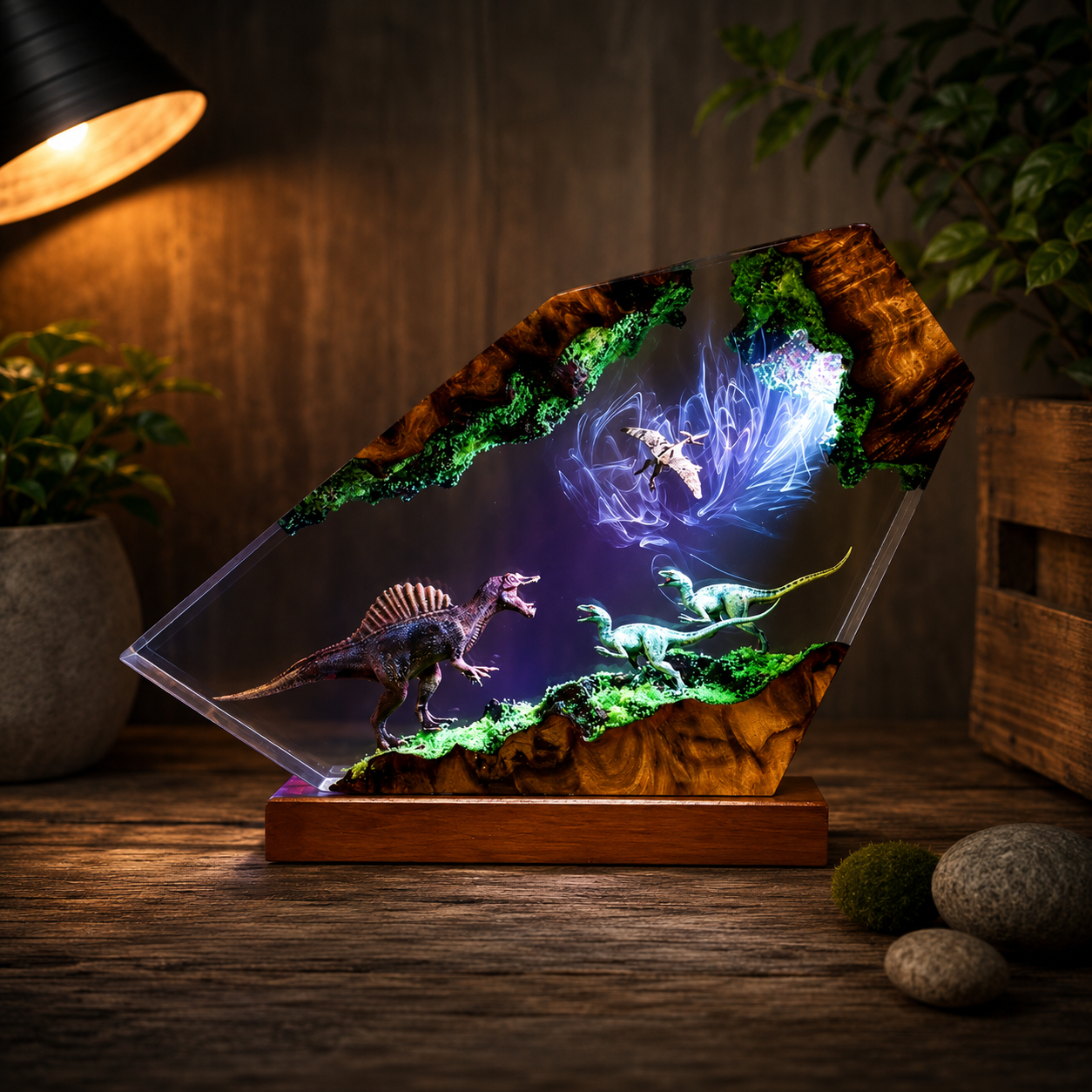 Dinosaur Resin Lamps™