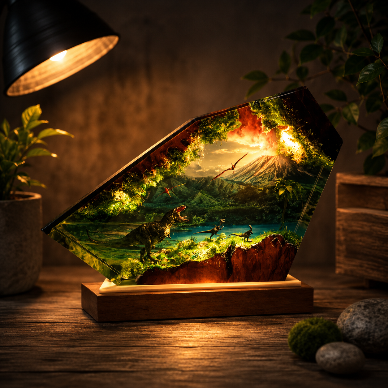 Dinosaur Resin Lamps™