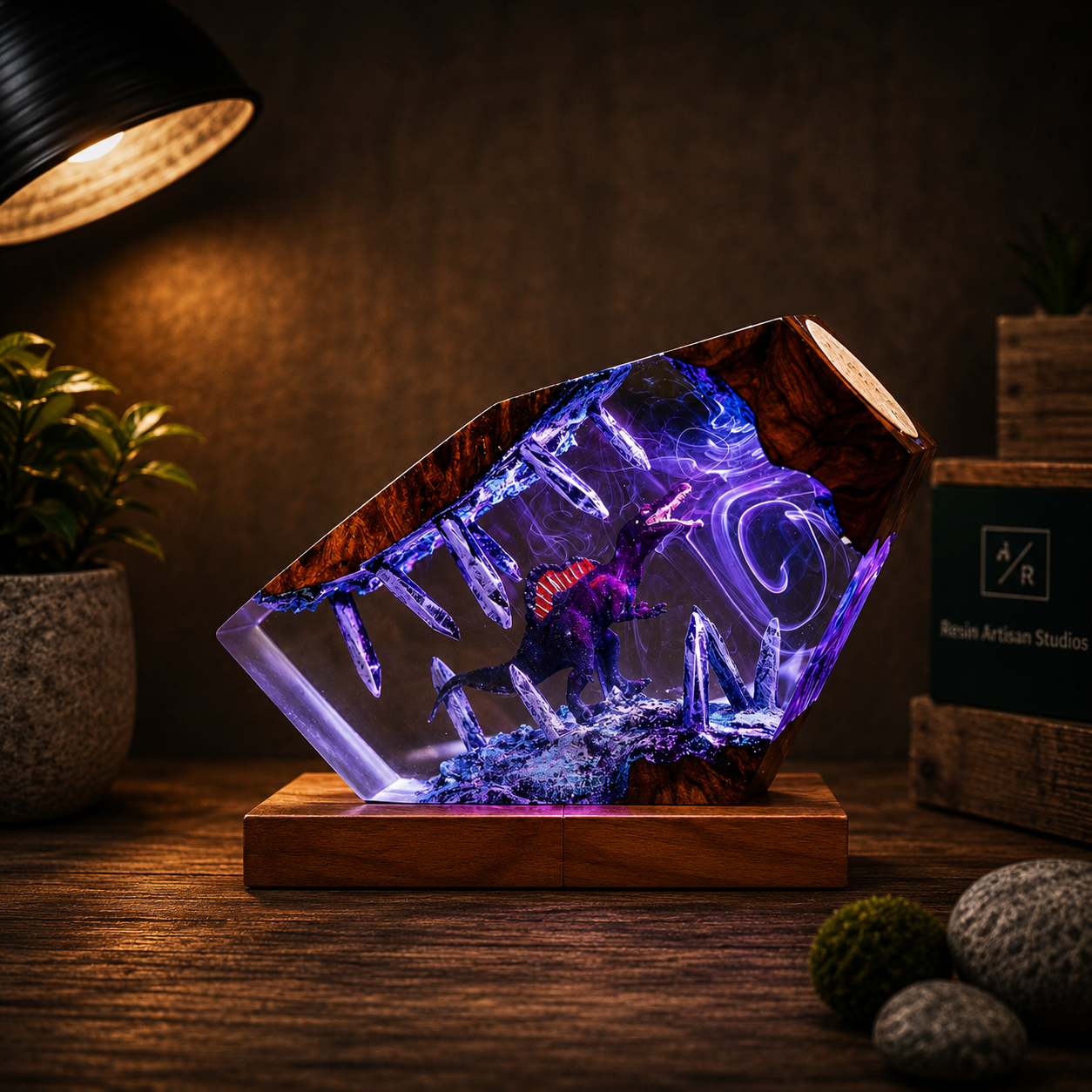 Dinosaur Resin Lamps™